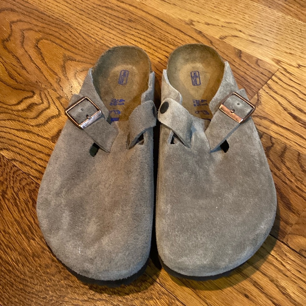 Birkenstock Boston taupe 10m new